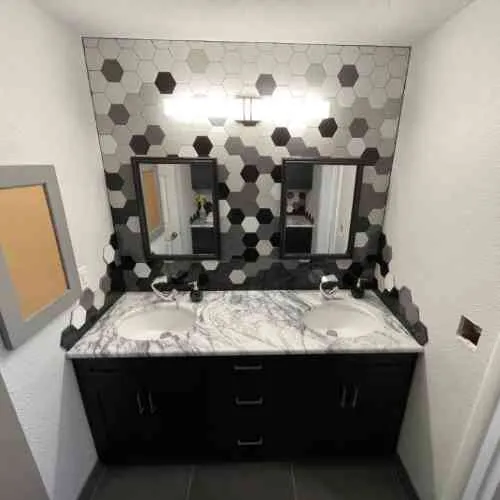 Bathroom Vanity Remodel After