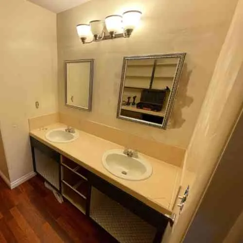 Bathroom Vanity Remodel Before